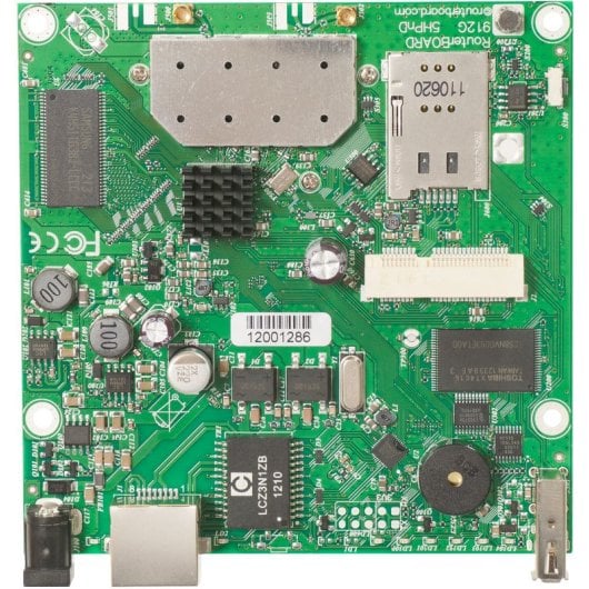Mikrotik AR9342 RouterBoard RB912UAG-5HPnD Scheda madre 600 MHz Wi-Fi 4 USB Gigabit PoE