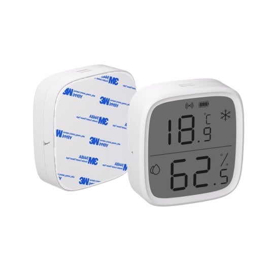 Capteur de température et d'humidité sans fil indépendant d'intérieur Sonoff ZigBee haute précision