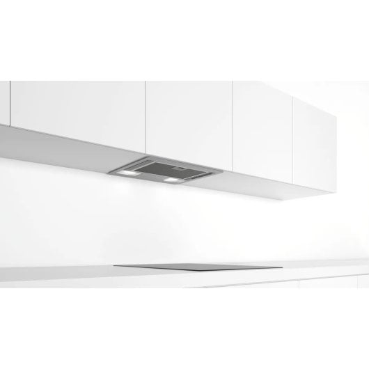 Hotte aspirante à conduit/recirculation Bosch Série 2 DLN53AA70 de 53 cm avec LED et filtre en aluminium