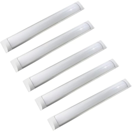 Fita LED fina JANDEI JND-7442 1200 mm 36 W 3600 Lm 4000 K Difusor em acrílico e alumínio