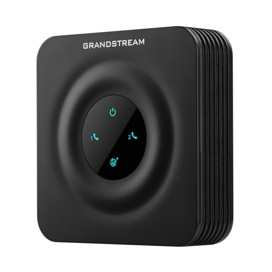 Adaptateur VoIP SSL/TLS Grandstream Networks HT802 T.38 SRTP Sécurité avancée