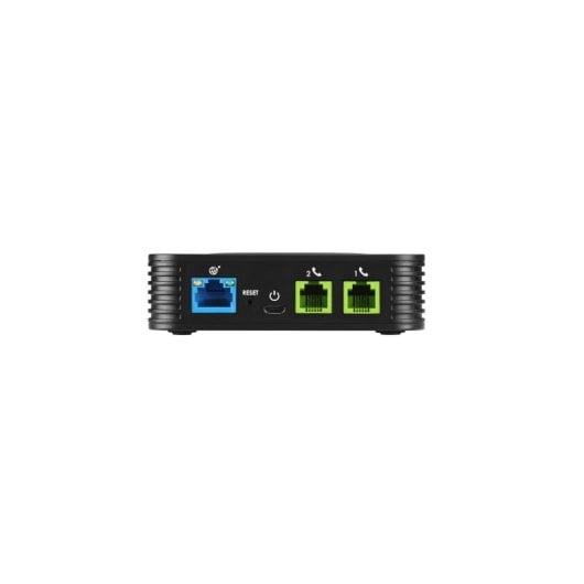 Adaptateur VoIP SSL/TLS Grandstream Networks HT802 T.38 SRTP Sécurité avancée