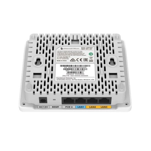 Punto de acceso Grandstream Networks GWN7603 2,4/5GHz 867Mbit/s PoE Blanco