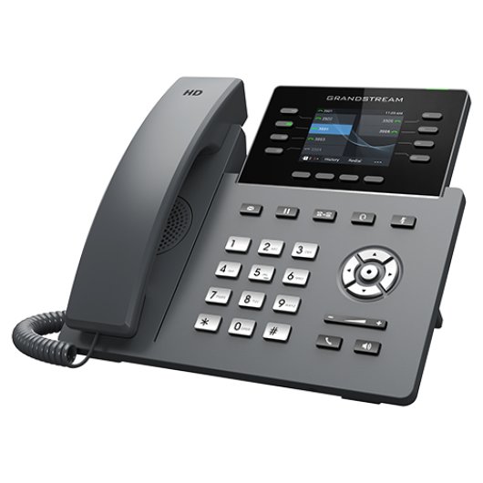 Telefono IP Grandstream GRP2624 8 linee 2.8″ TFT 2000 contatti cablato nero