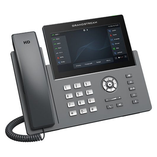 Teléfono IP Grandstream Networks GRP2670 Negro 12 líneas Pantalla 7? SIP avanzado