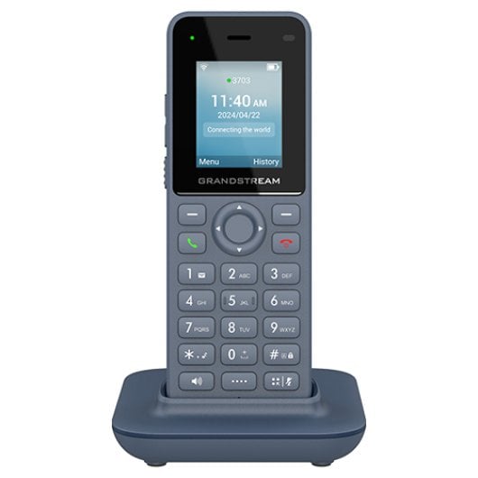 Teléfono IP Grandstream WP826 Azul Wi-Fi 2 líneas Dual Band Pantalla TFT 1.8”