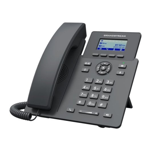 Grandstream GRP2601P Telefono IP nero 2 linee LCD Protezione password