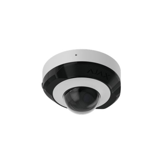 Cámara IP Ajax DomeCam Mini 5MP 2880x1620 Visión nocturna 15m Montaje en techo Blanco