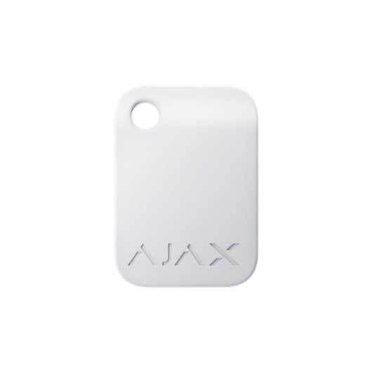 Clavier à écran tactile Tag Ajax blanc 13,56 MHz compatible avec Plus S