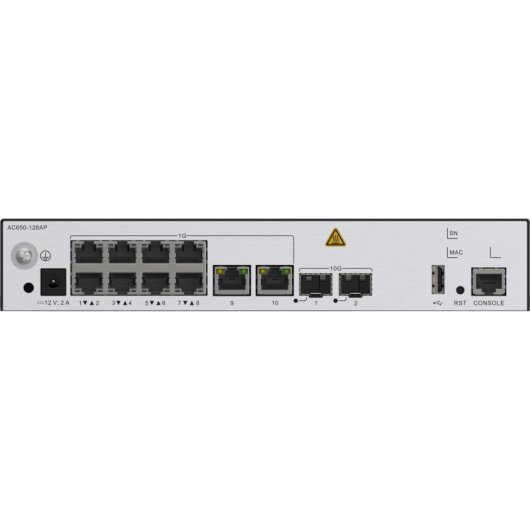 Controladora de red HUAWEI eKit AC650-128AP Gris 10,100,1000 Mbit/s 10000 Mpps RJ-45