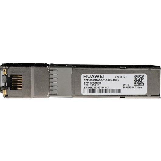 Tarjeta de Red HUAWEI eKit SFP-1000BaseT RJ-45 1000 Mbit/s Cobre Metálica 100m