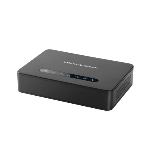 Adattatore VoIP Grandstream HT814 4 porte FXS, G.711/G.729, sicurezza AES, LED LAN/WAN