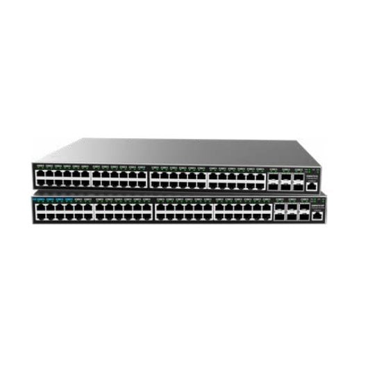 Commutateur rack Grandstream Networks GWN7816P 48 ports Gigabit PoE L3 6 SFP+