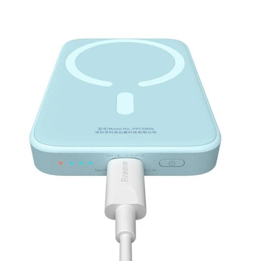 Baseus PPCX130003 6000 mAh 20 W Carregador Portátil Sem Fios Azul