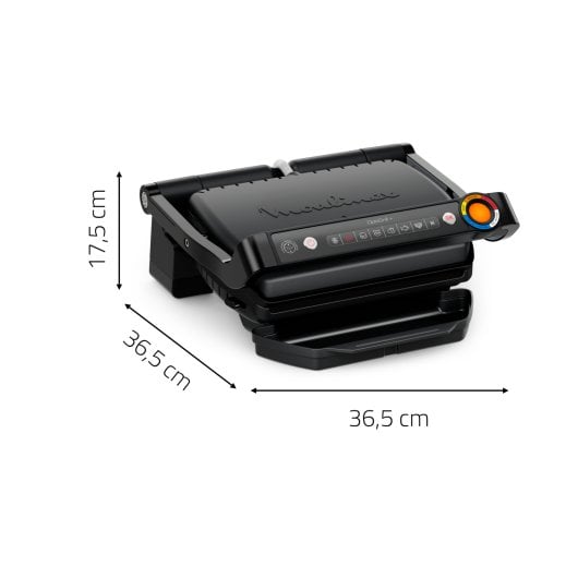 Grill Moulinex GI7178 Negro 2000W 600cm² 4 personas 300x200mm