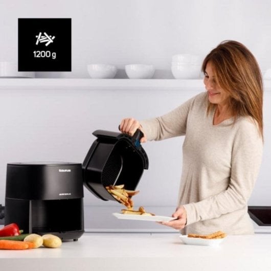 Friteuse sans Huile Taurus 973978000 5.5L 1700W Écran Tactile 8 Programmes Minuterie