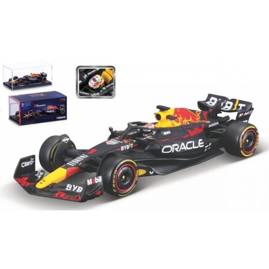 Maquette BBURAGO RedBull F1 RB19 1:43 Pré-assemblée Métal Plastique