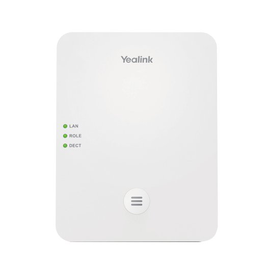 Yealink W80DM Bianco DECT IP Central SIP Dual Band VLAN Sicurezza avanzata
