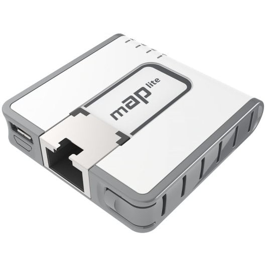 Mikrotik mAP lite 2,4 GHz 10/100 Mbit/s PoE kompakter weißer Access Point