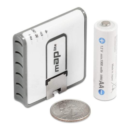 Mikrotik mAP lite 2,4 GHz 10/100 Mbit/s PoE kompakter weißer Access Point