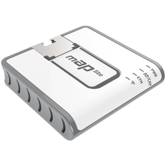 Mikrotik mAP lite 2,4 GHz 10/100 Mbit/s PoE kompakter weißer Access Point