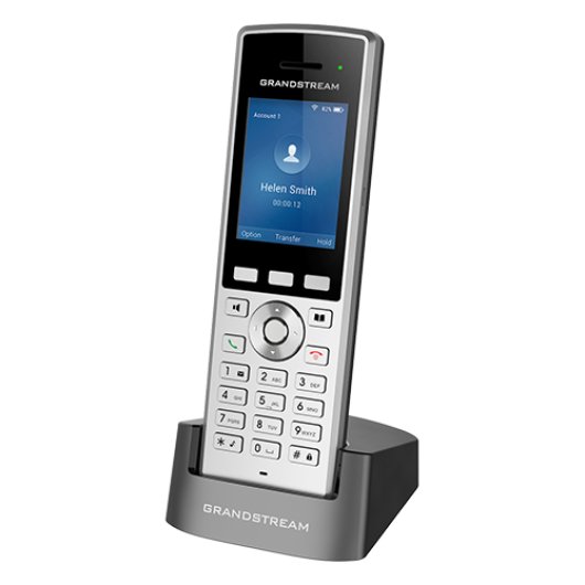 Teléfono IP Grandstream WP822 Wi-Fi Dual-Band 2 líneas LCD 2.4? 500 contactos