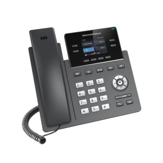 Teléfono IP Grandstream Networks GRP2612 2 líneas pantalla color DTMF seguridad avanzada