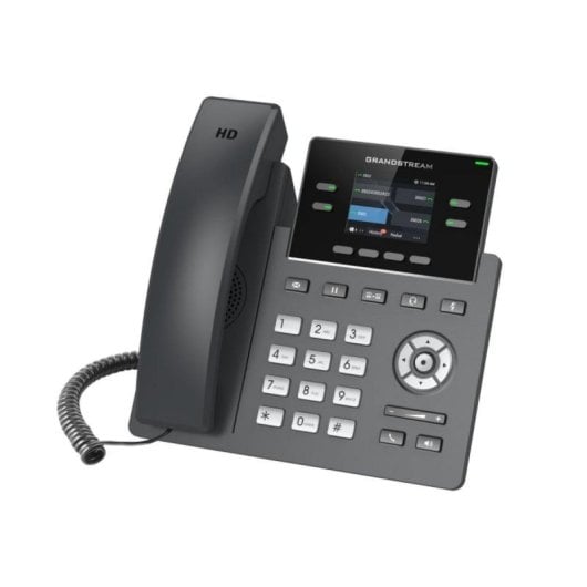 Teléfono IP Grandstream Networks GRP2612 2 líneas pantalla color DTMF seguridad avanzada