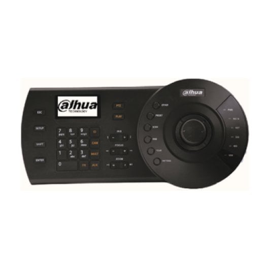Teclado control PTZ Dahua Technology NKB1000-E Negro RS-232/RS-485 Alámbrico 330x139x53mm