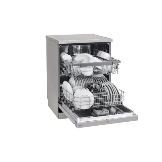 Lavavajillas LG DF242FPS 14 Cubiertos Clase D con TrueSteam y QuadWash inoxidable