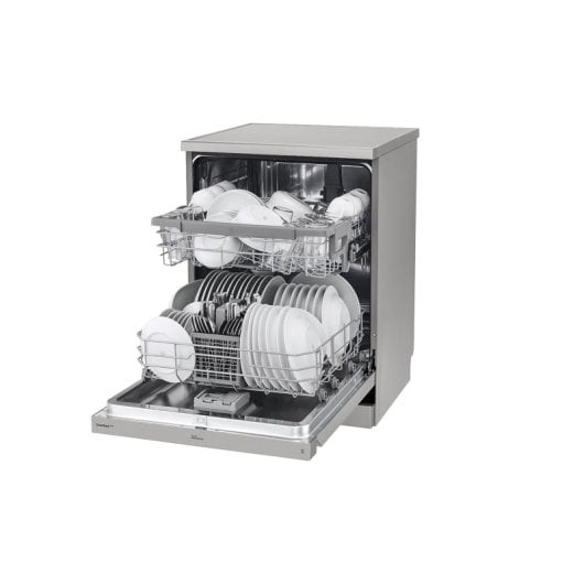 Lavavajillas LG DF242FPS 14 Cubiertos Clase D con TrueSteam y QuadWash inoxidable