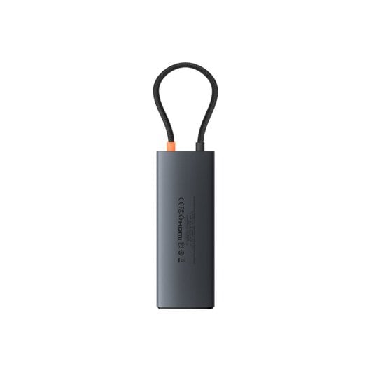 Hub Baseus 9 puertos 10Gbps modelo B00061800123-00 USB C HDMI Gigabit SD MicroSD 120Hz