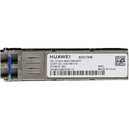 Tarjeta de Red HUAWEI eKit S-SFP-GE-LH40-SM1310 SFP 1000 Mbit/s LC 40km Fibra Óptica