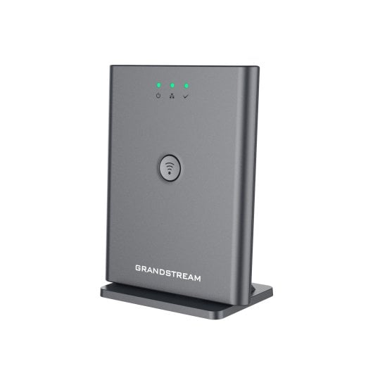 Grandstream Networks DP752 DECT-Basis, 400 m, SIP, erweiterte Sicherheit, IP-Telefon, schwarz