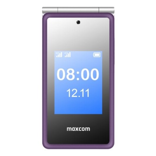 MaxCom Comfort MM835 Dual-SIM-Mobiltelefon 3,5″ 1400 mAh 0,3 MP Lila