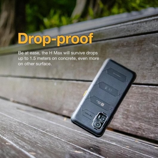 Smartphone AGM H Max 4GB/128GB Dual SIM 10000mAh Negro