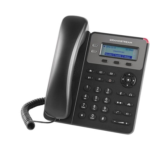 Telefono IP Grandstream GXP1615, 1 linea LCD, 500 contatti, montaggio su scrivania/parete