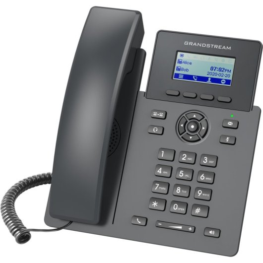 Teléfono IP Grandstream Networks GRP2601 1 línea LCD 2.21? conexión por cable Negro