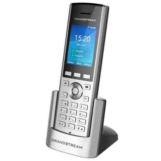 Téléphone IP sans fil Android Grandstream WP820, 2 lignes, 500 contacts, écran LCD