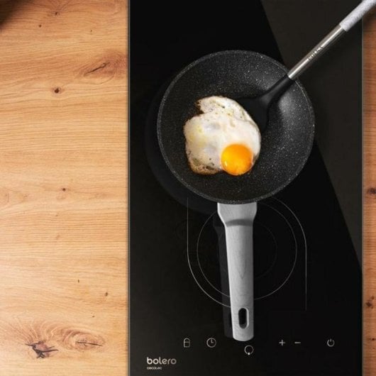 Küchenutensil Cecotec 01185 9-teilig Edelstahlgriff TPR Soft Touch Schwarz