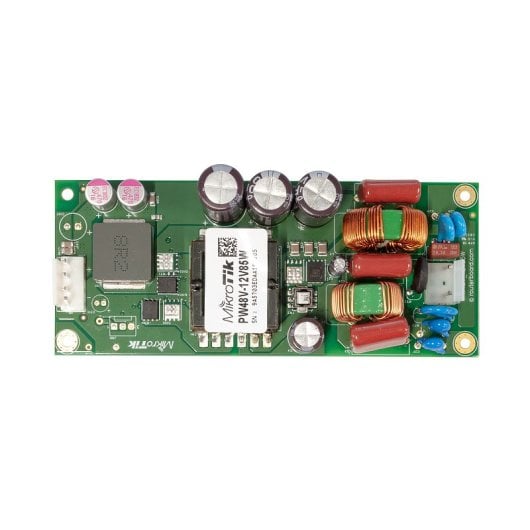 Fuente de Alimentación Mikrotik 85W PW48V-12V85W Transformador -48V a 12V 8A Verde