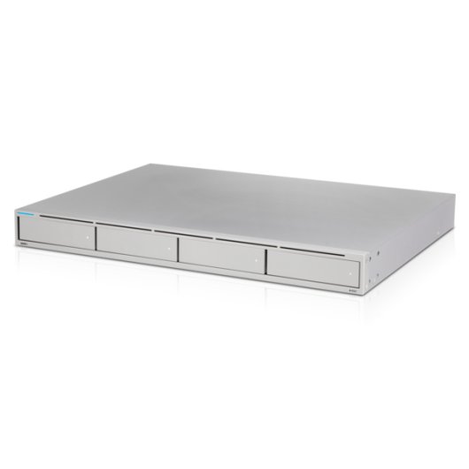 Gravador de vídeo Ubiquiti UNVR de 4 canais, 4 GB, 10000 Mbps, 1,7 GHz, cinzento, 100 W