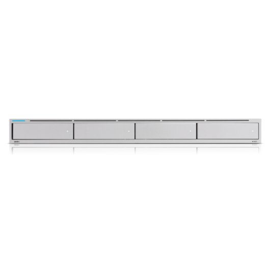 Gravador de vídeo Ubiquiti UNVR de 4 canais, 4 GB, 10000 Mbps, 1,7 GHz, cinzento, 100 W