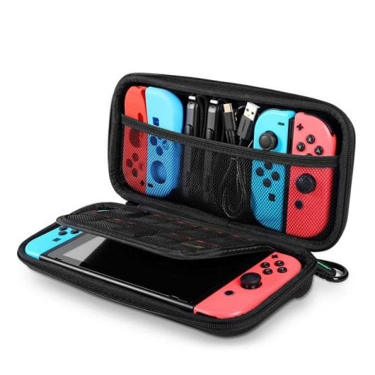 Étui Ugreen 50974 pour Nintendo Switch, gris, antichoc, EVA, velours Oxford