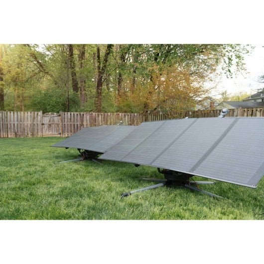 EcoFlow 1-Axis Solar Tracker Acier galvanisé Batterie indépendante IP68