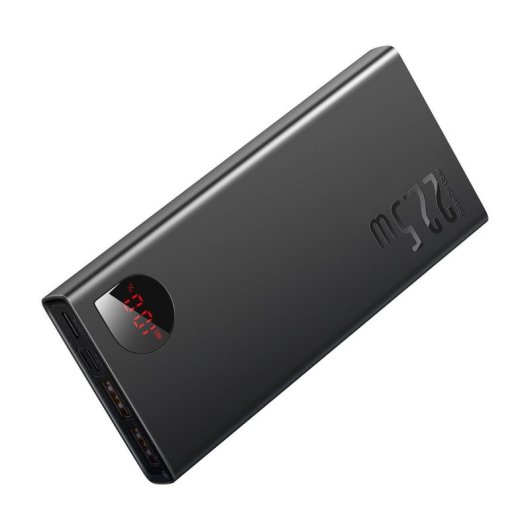 Power bank Baseus 6932172618292 10000mAh Ión de litio Negro carga portátil