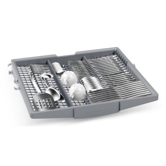 Lave-vaisselle encastrable Bosch Série 2 SMV2HVX02E 14 couverts D Blanc