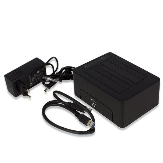 Estuche Ewent EW7014 SSD/HDD 2.5,3.5? SATA III USB 3.2 Gen 1 Type-A Negro ABS