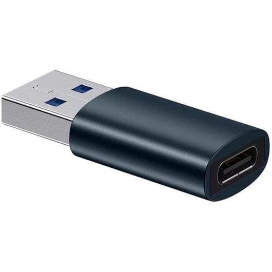 Cable Baseus ZJJQ000103 USB-A a USB-C Azul alta compatibilidad y diseño robusto