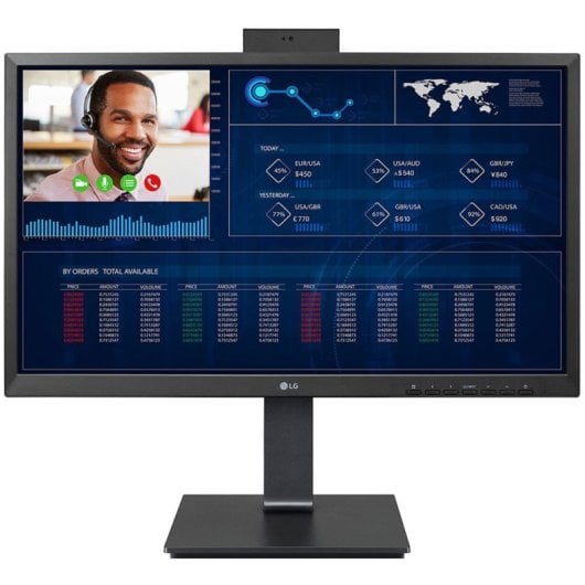 Ordinateur de bureau LG 24CQ651W-BP Intel Pentium 8 Go 256 Go SSD Full HD IPS Windows 10 IoT